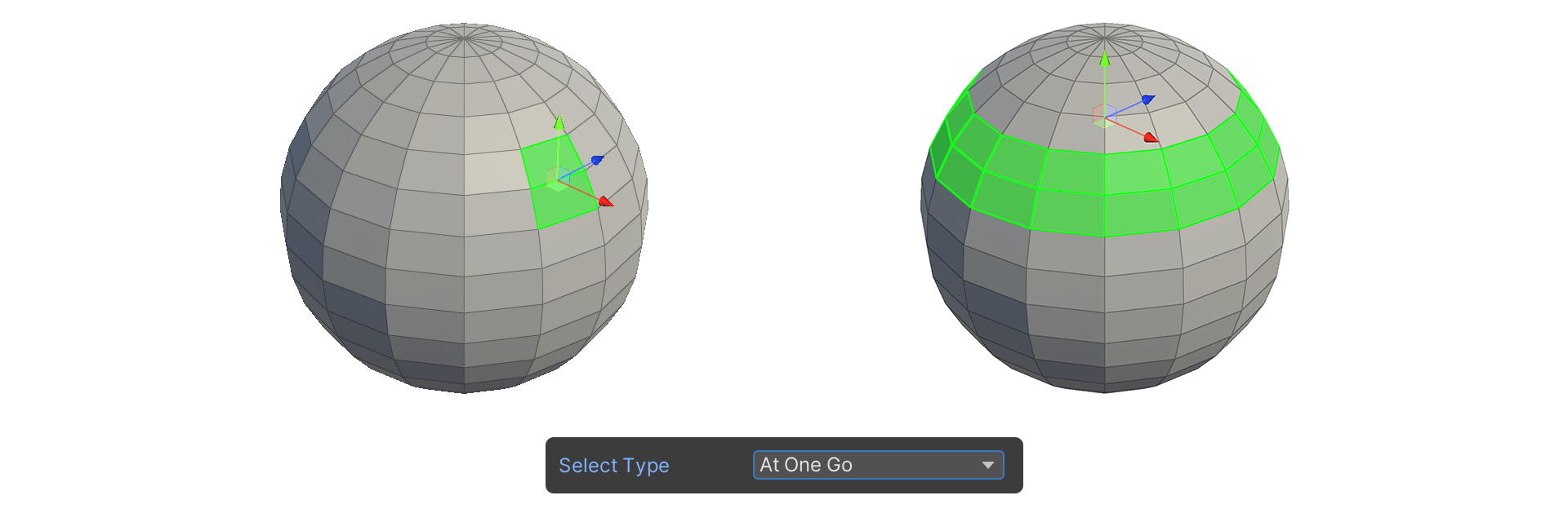 Ring Tool Face At One Go