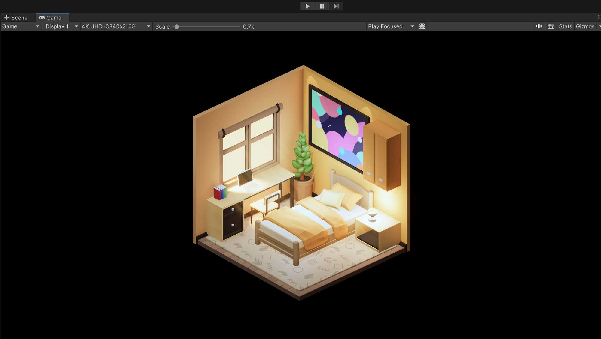 Unity Interface-GameView