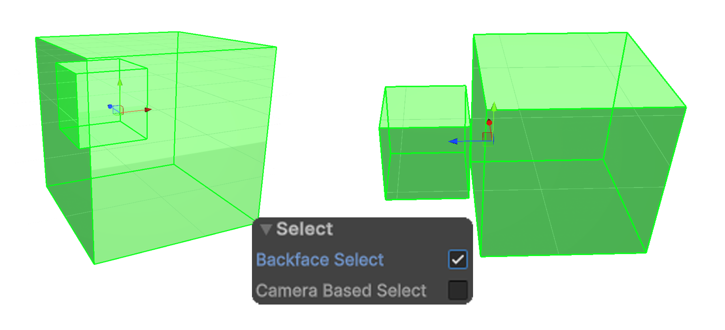 Face Backface Select On