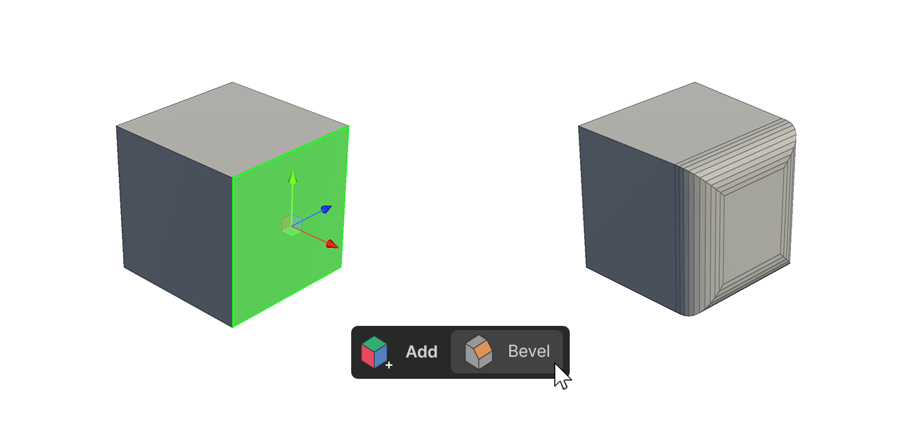 Run Bevel Tool