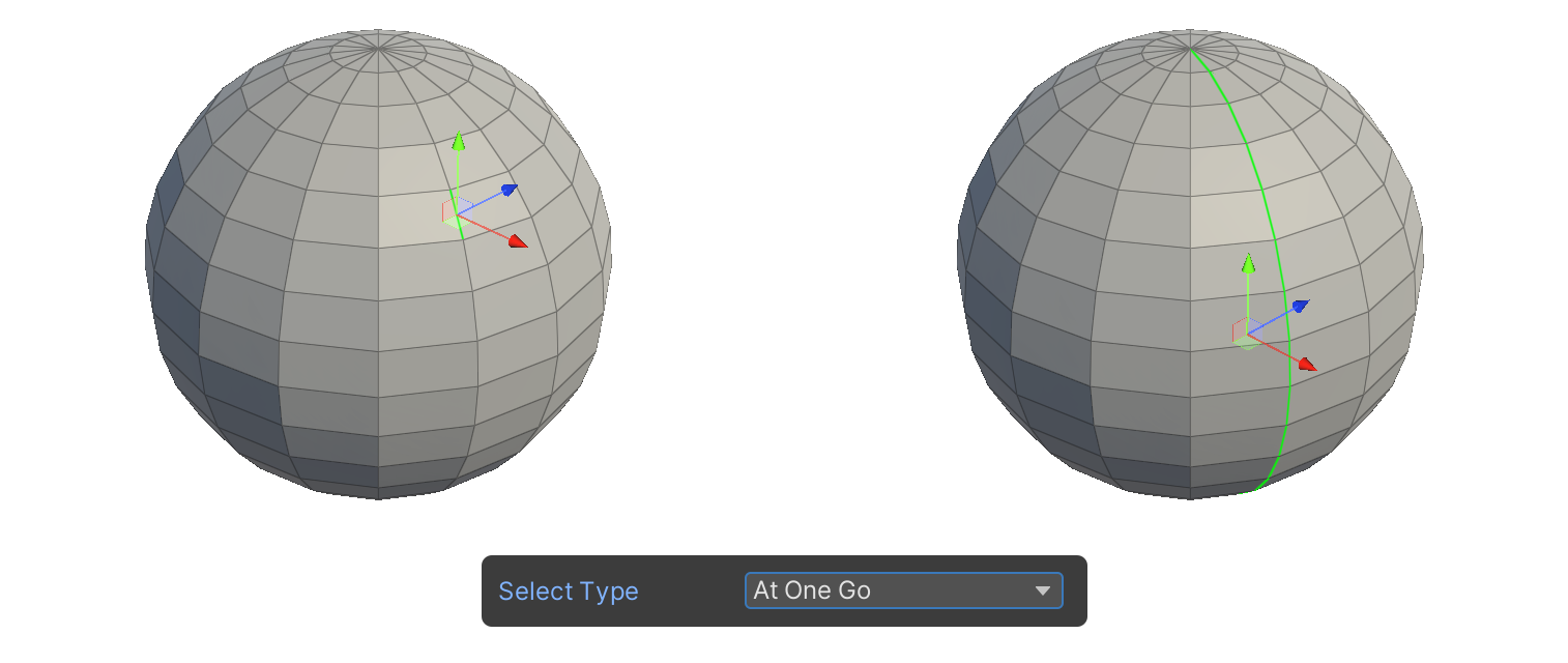 Loop Tool Edge At One Go