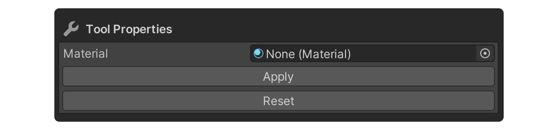 Material Tool Properties