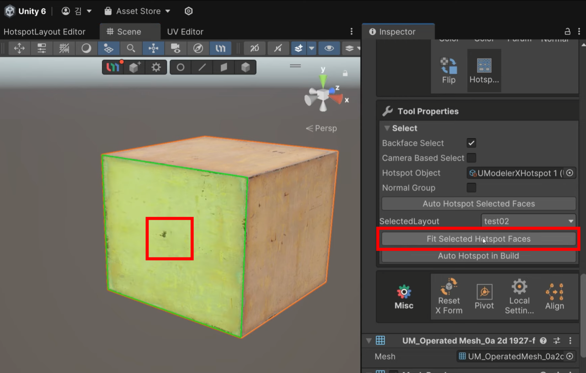 hotspot-texturing