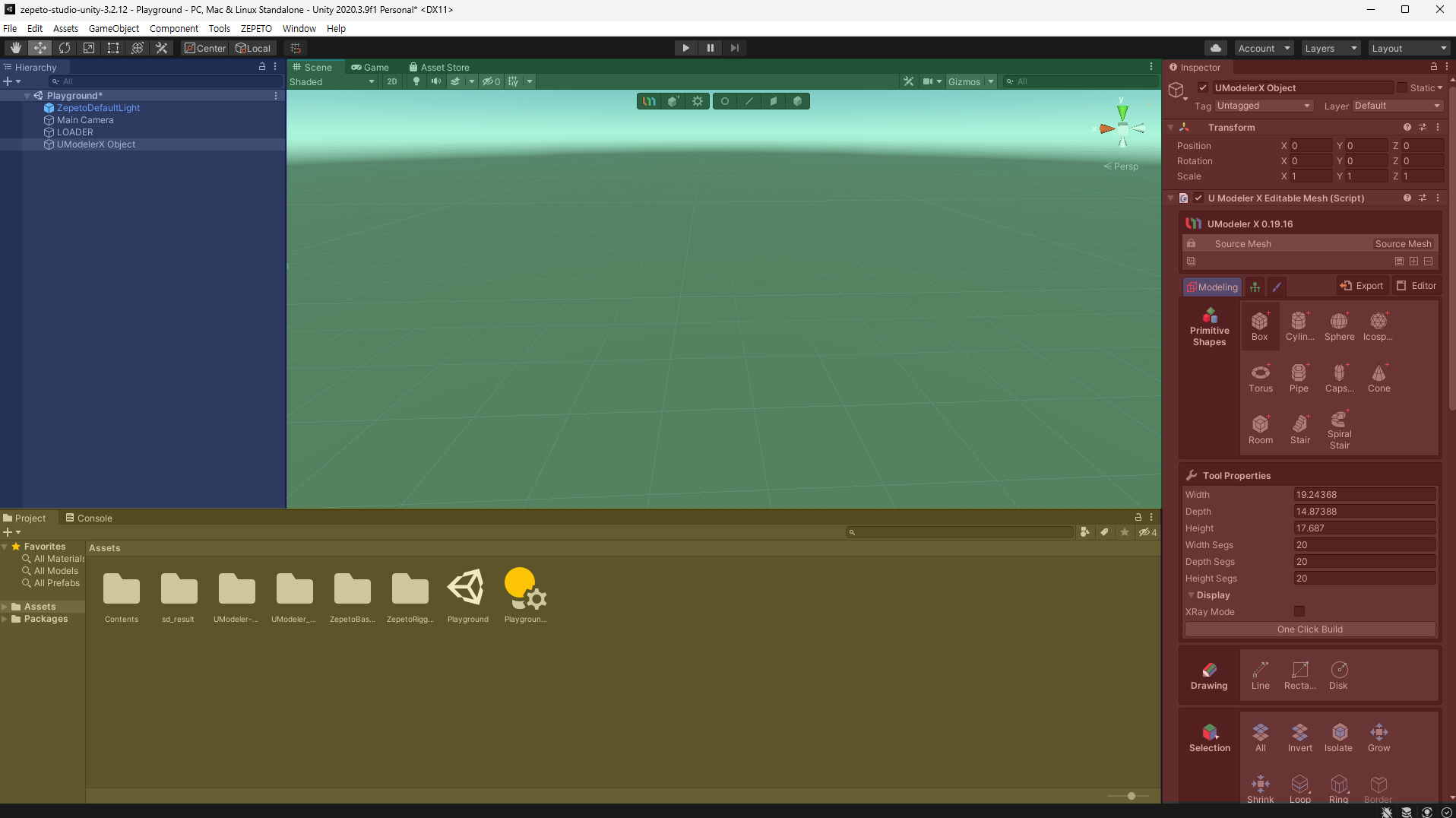Unity Interface