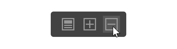 Modifier Delete Button