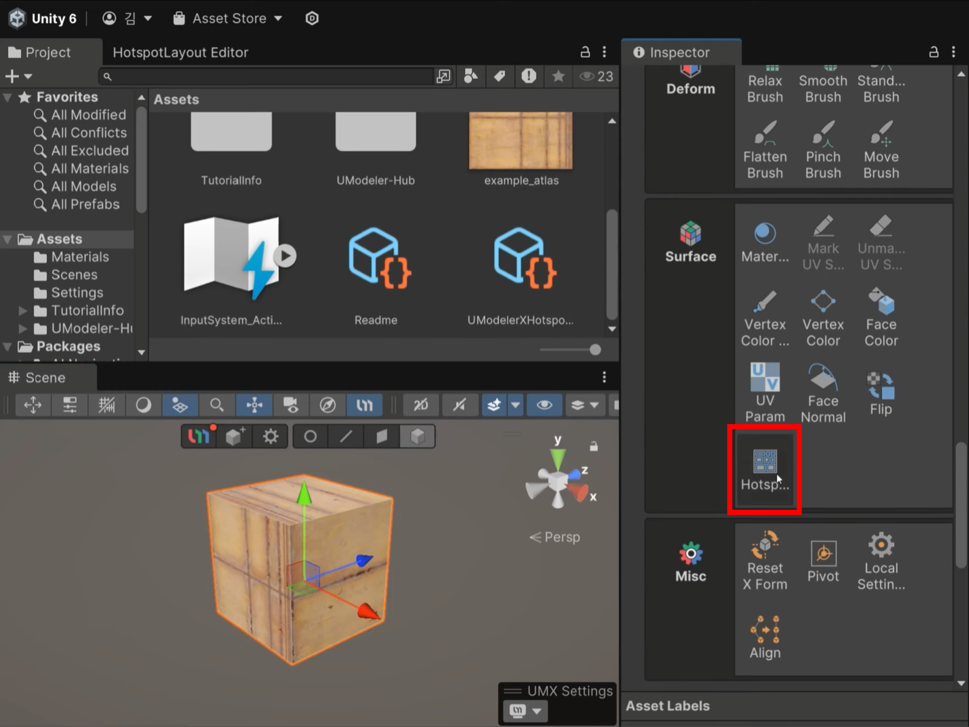 hotspot-texturing