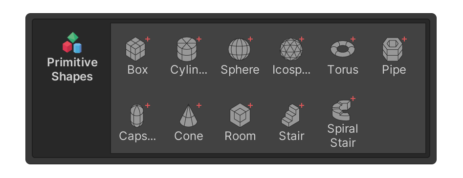 Primitive Shapesction Group