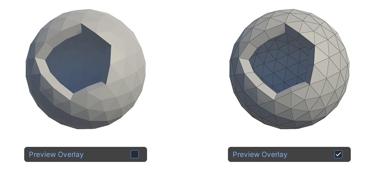 Shell Modifier Preview Overlay