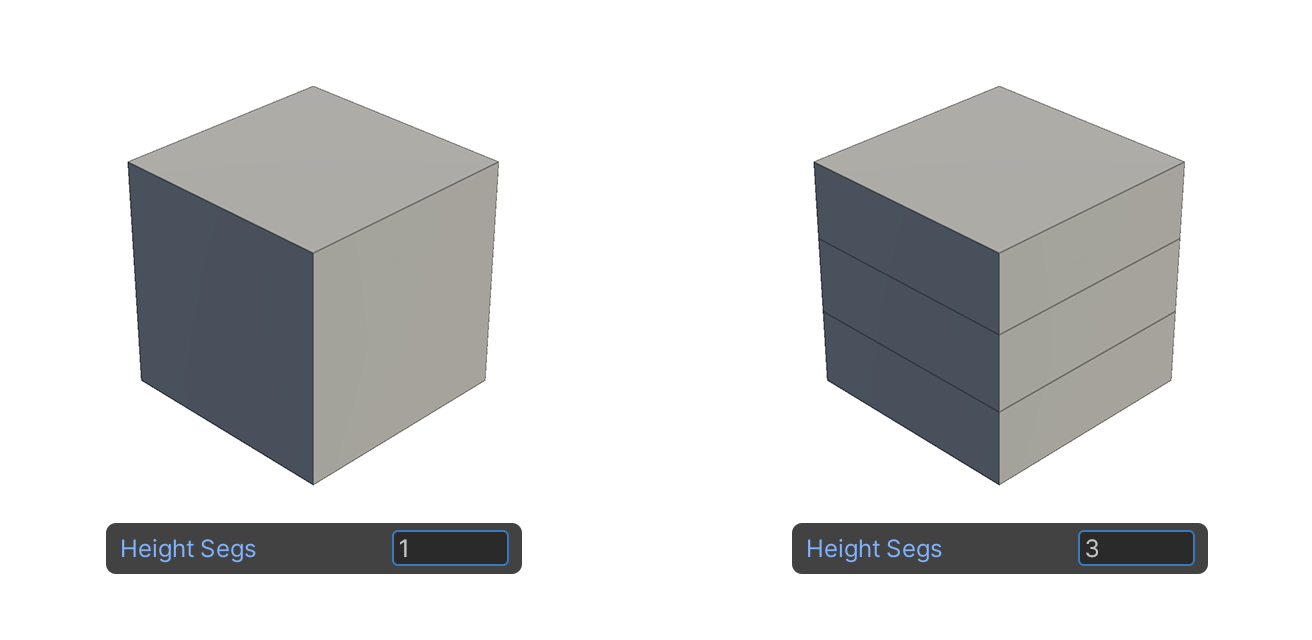 Box Tool Height Segs