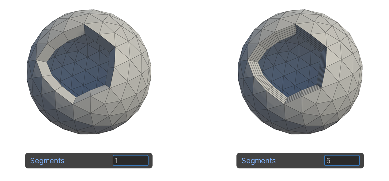 Shell Modifier Segments