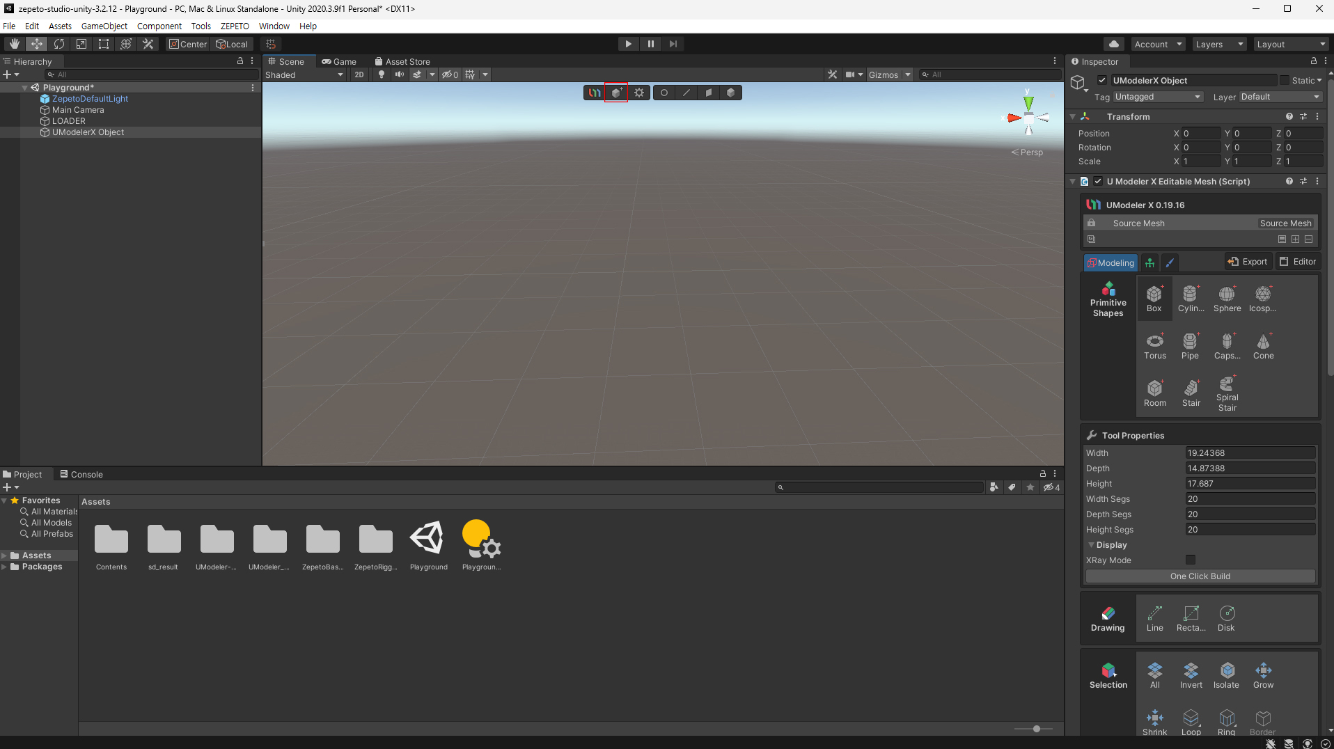 Unity Interface-UModelerX-Icons-create2