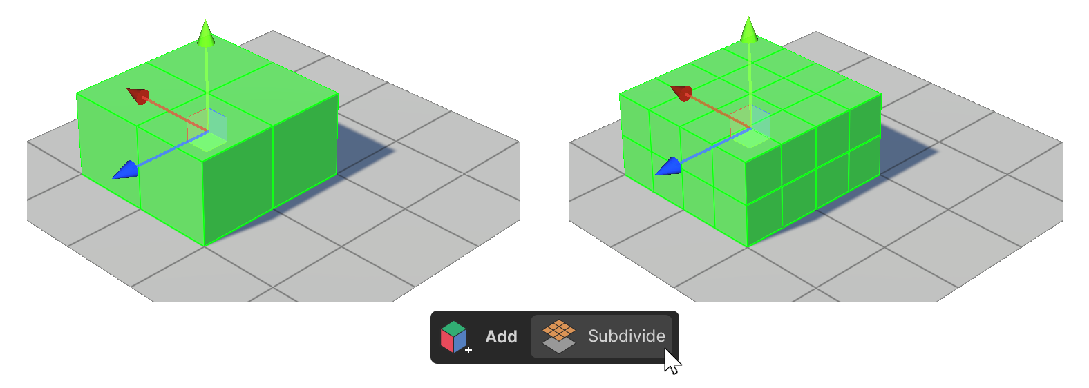 Subdivide Tool