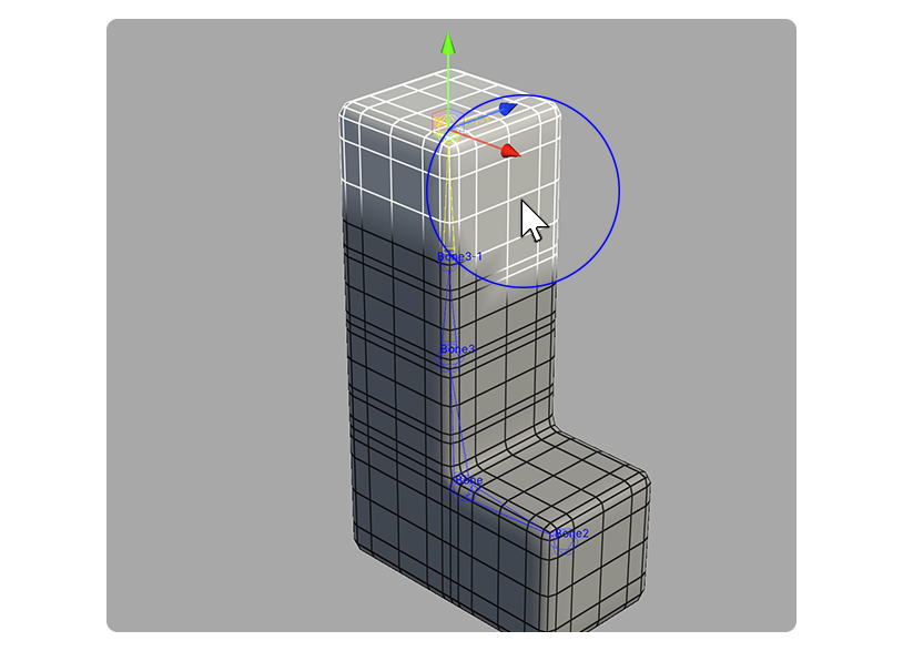 Weight Brush Tool Drag