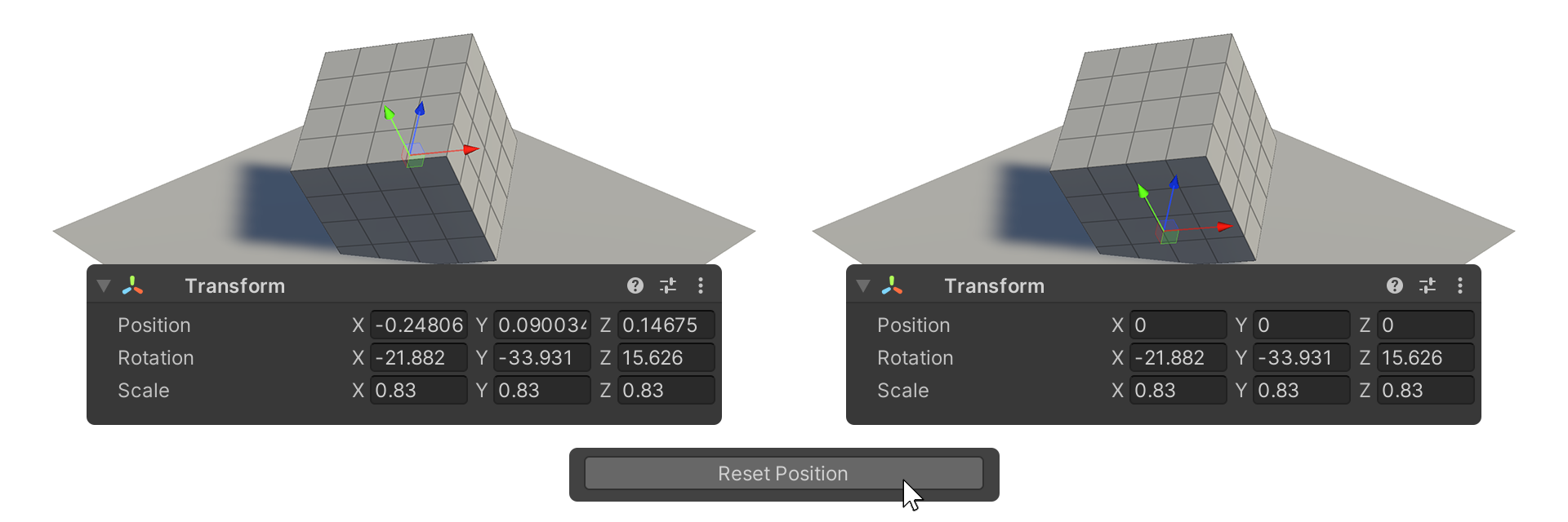 Reset Position