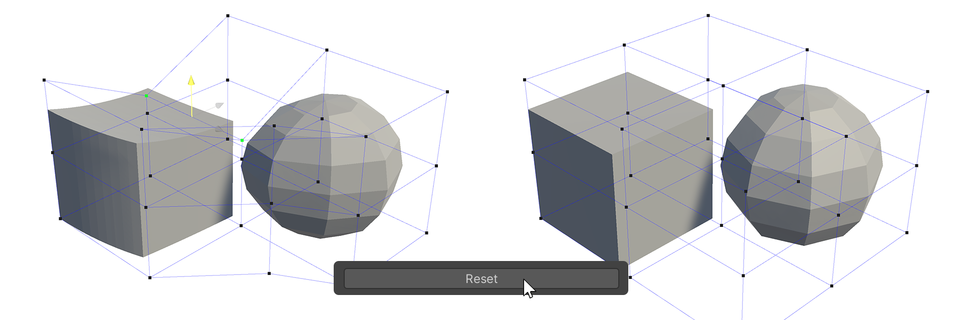 FFD Modifier Reset