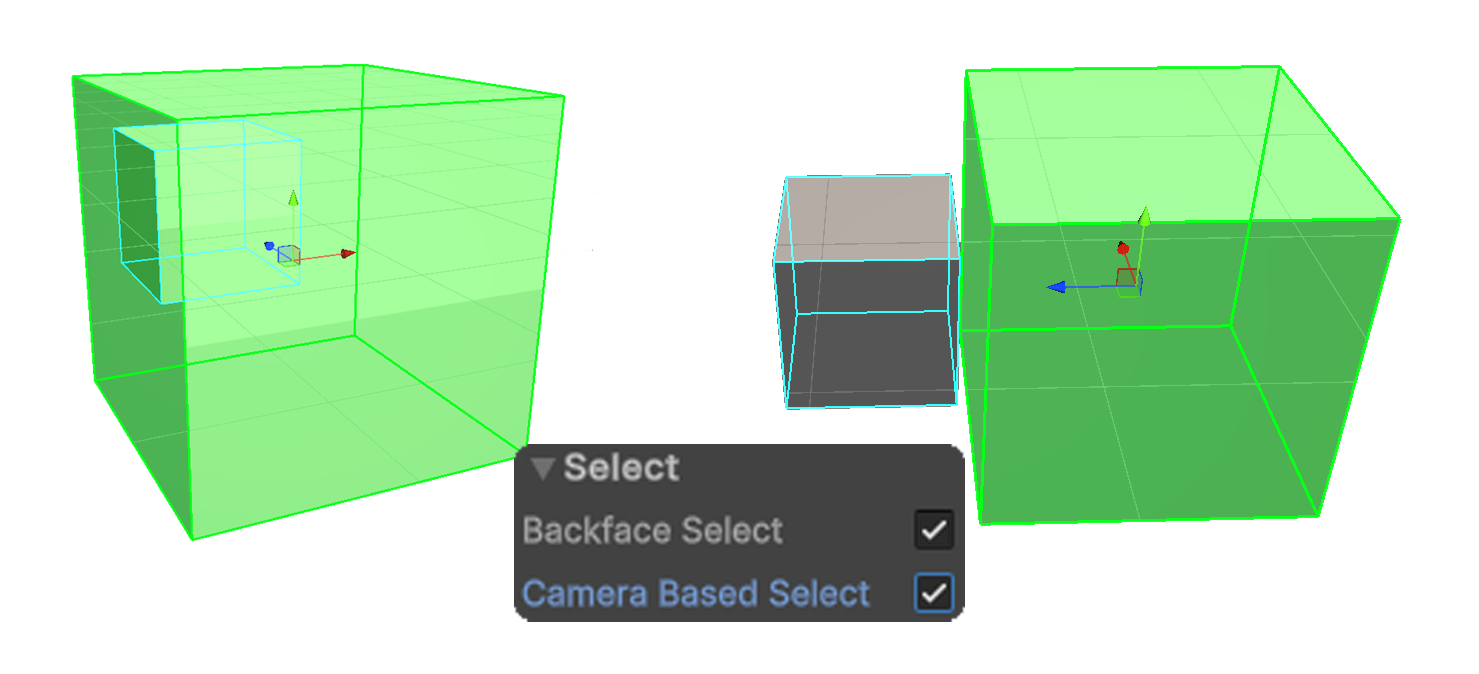 Face Camera Based Select On