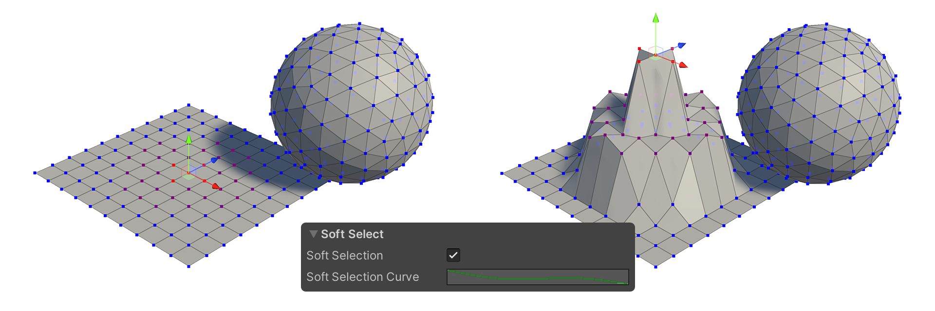 Vertex SoftSelectCurve_Example2