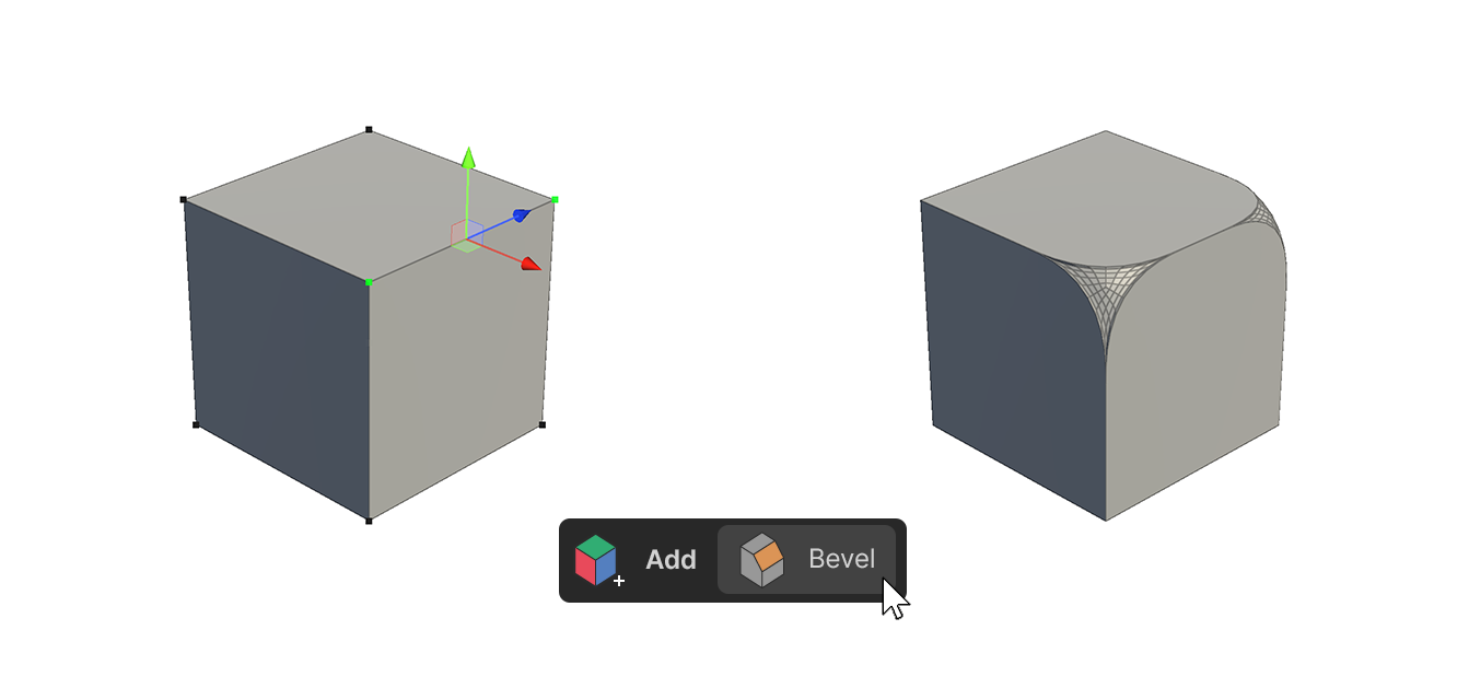Run Bevel Tool
