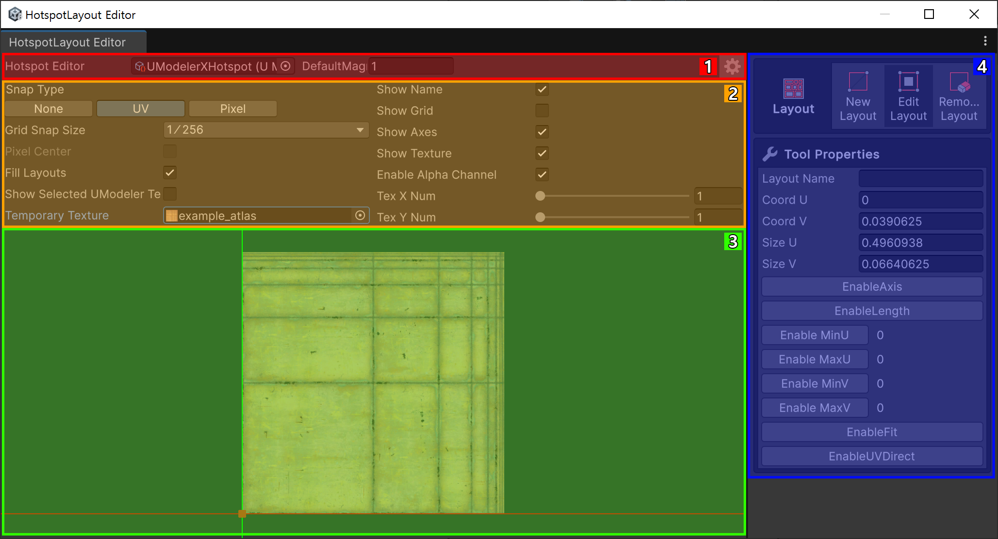 hotspot-texturing