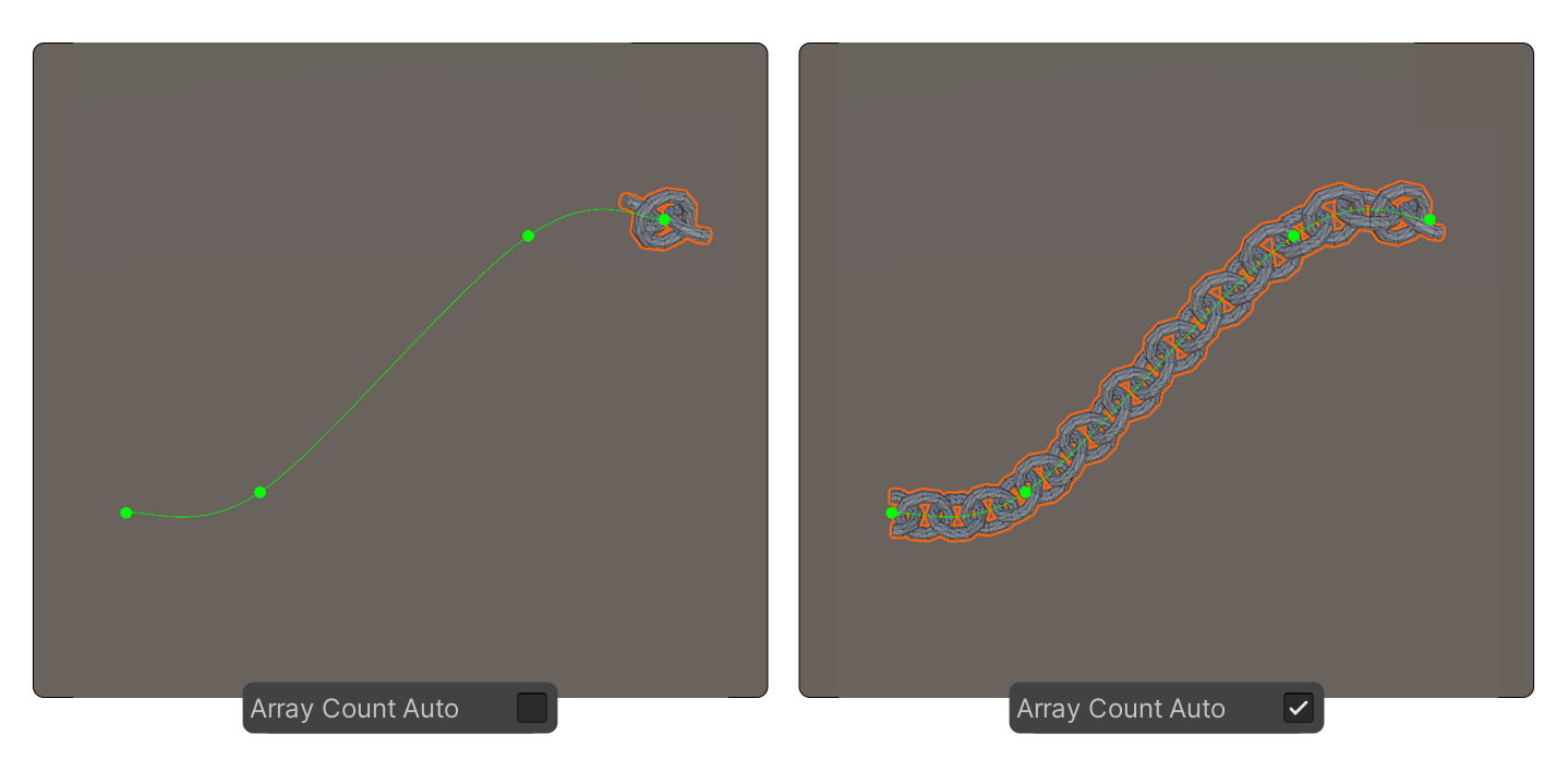 Mesh Array Count Auto