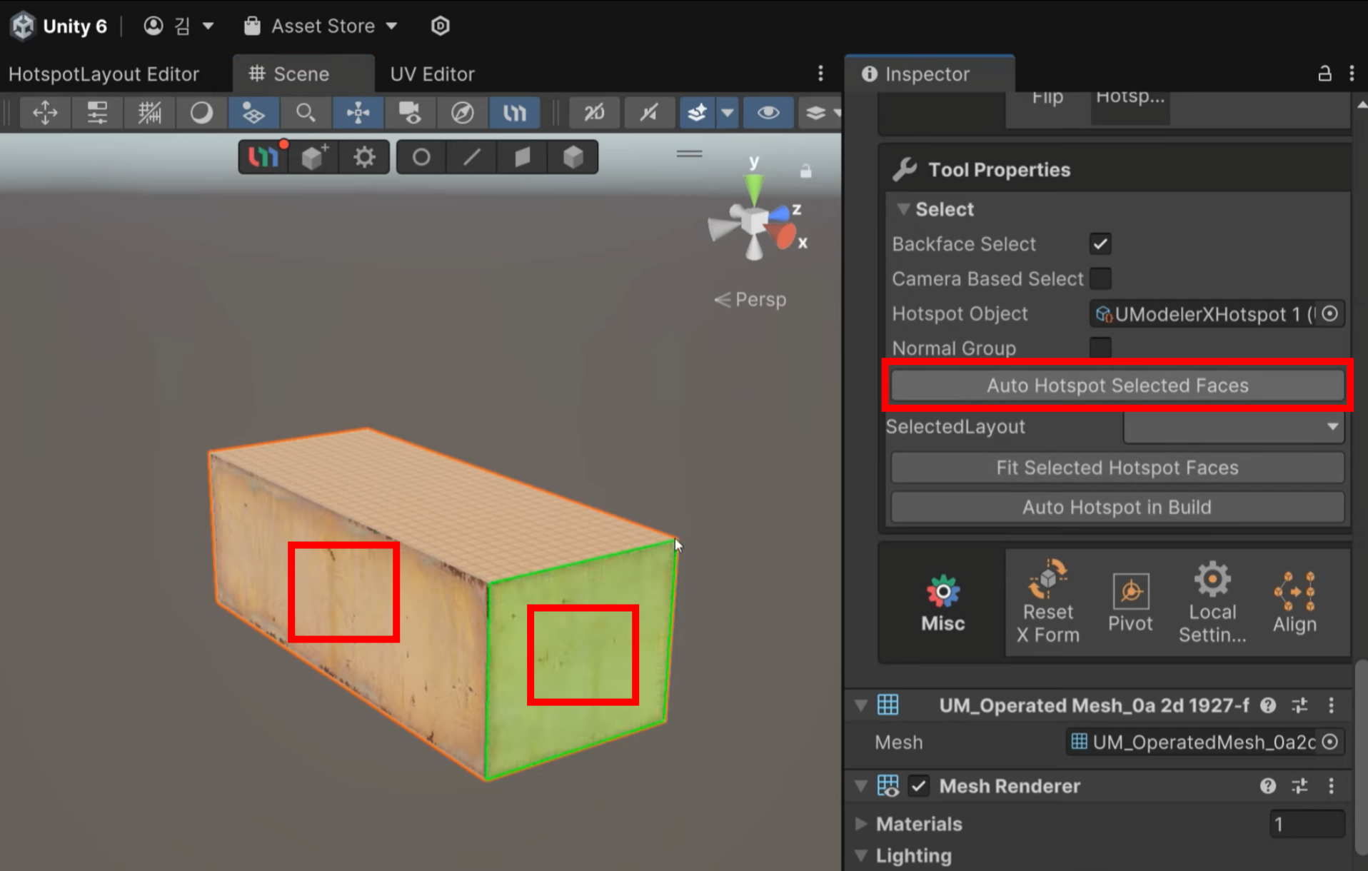 hotspot-texturing