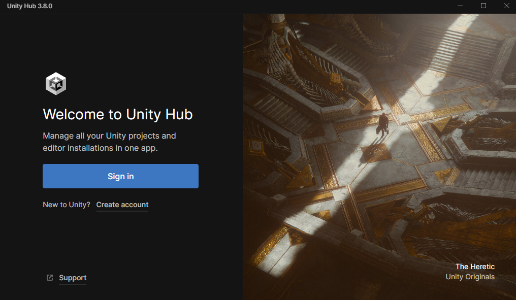 UnityHub