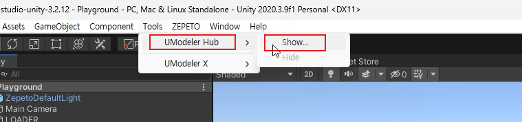 UModelerX_menu