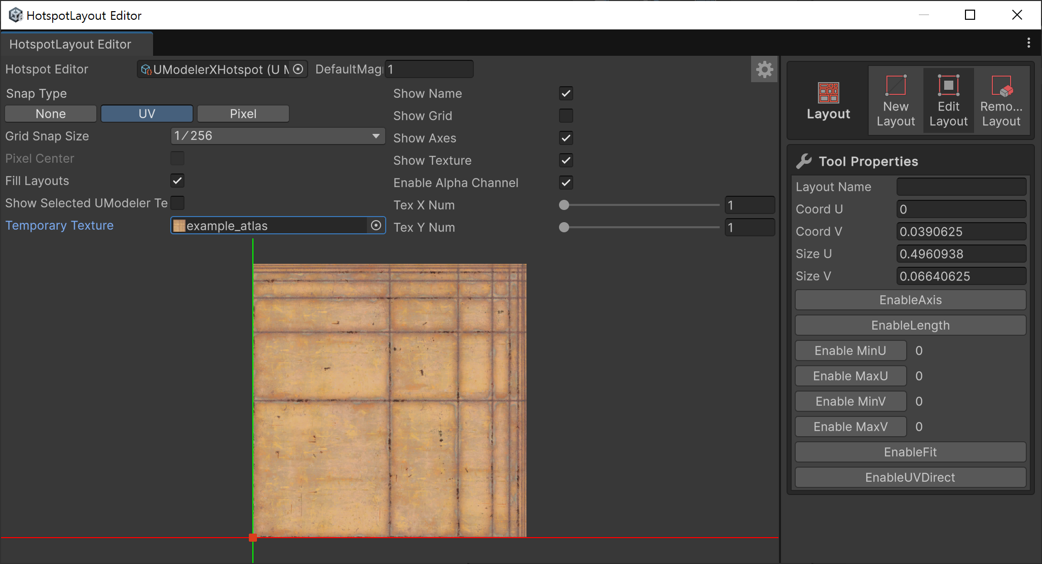 hotspot-texturing
