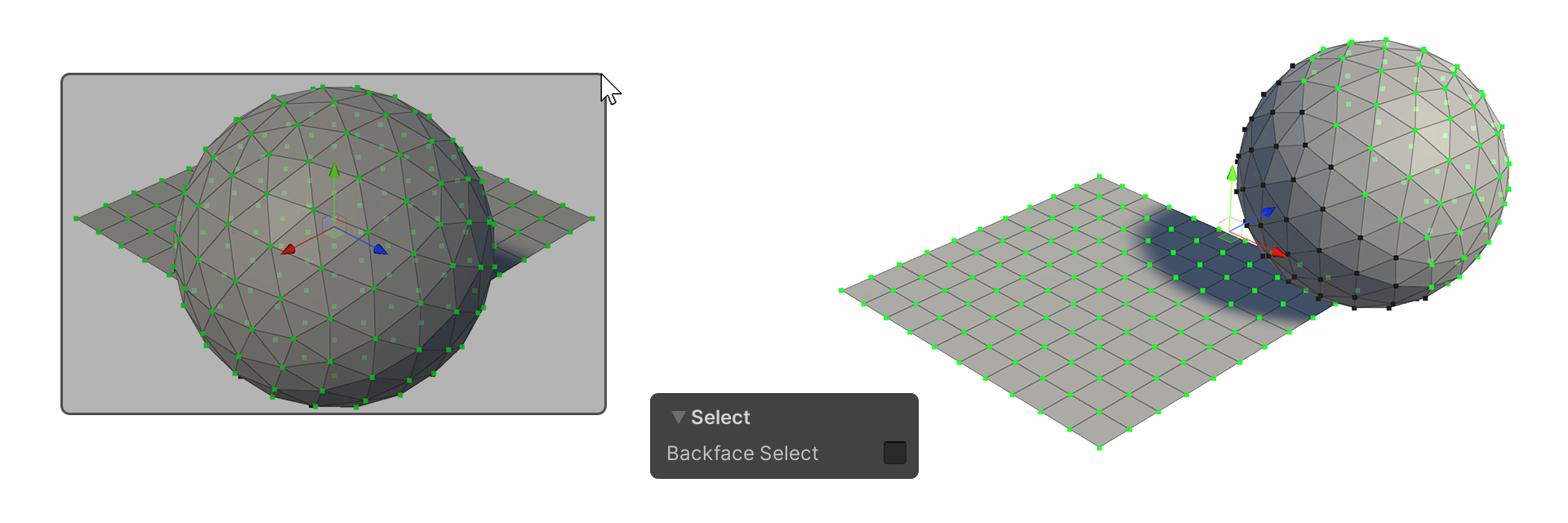 Vertex Backface Select Off