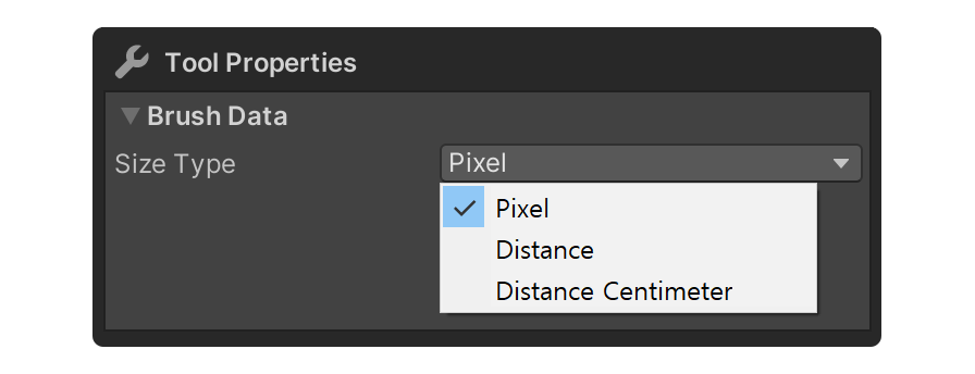 Brush Data Size Type