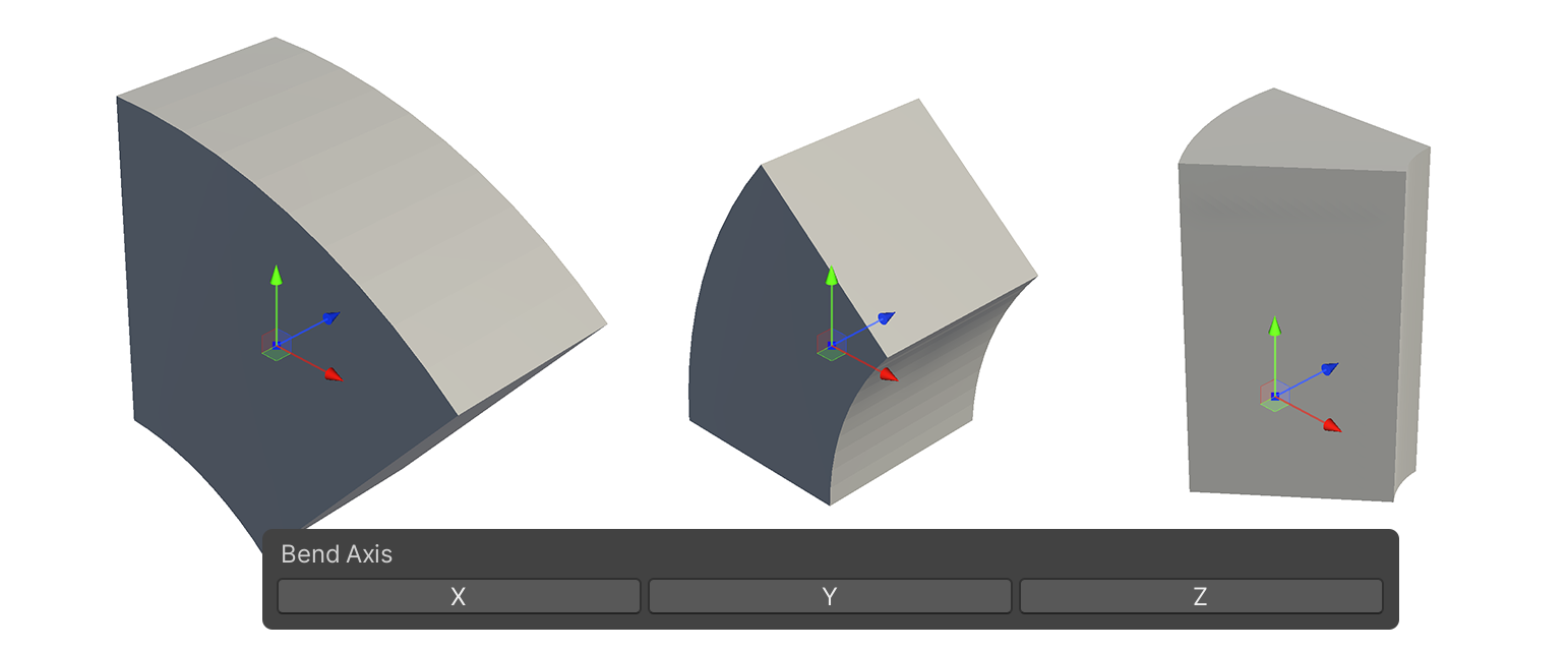 Bend Modifier Bend Axis