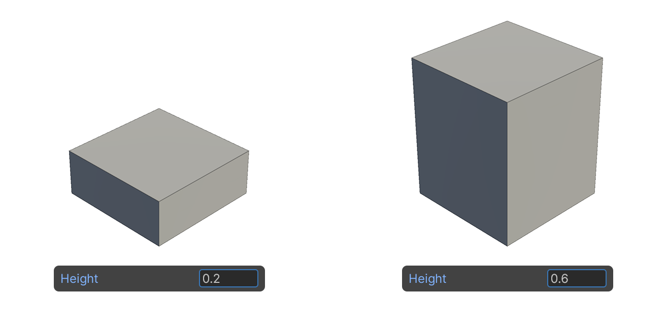 Box Tool Height