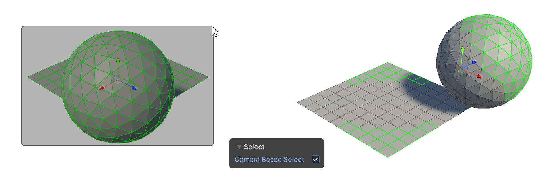 Edge Camera Based Select On