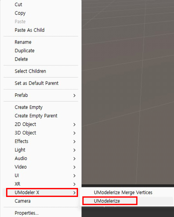 UnityInterface-UModelerize