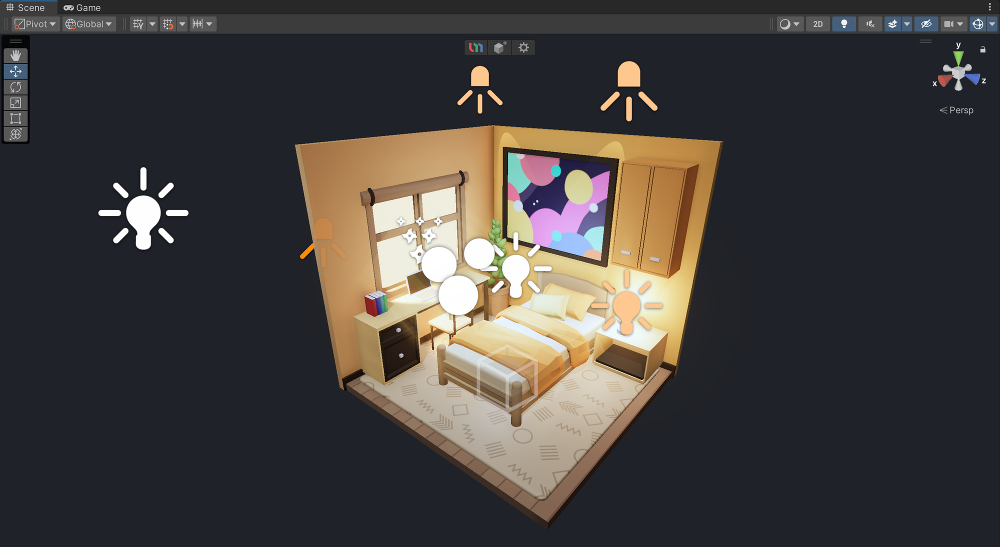 Unity Interface-SceneView