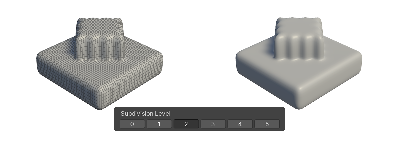 Subdivide Modifier Level 2