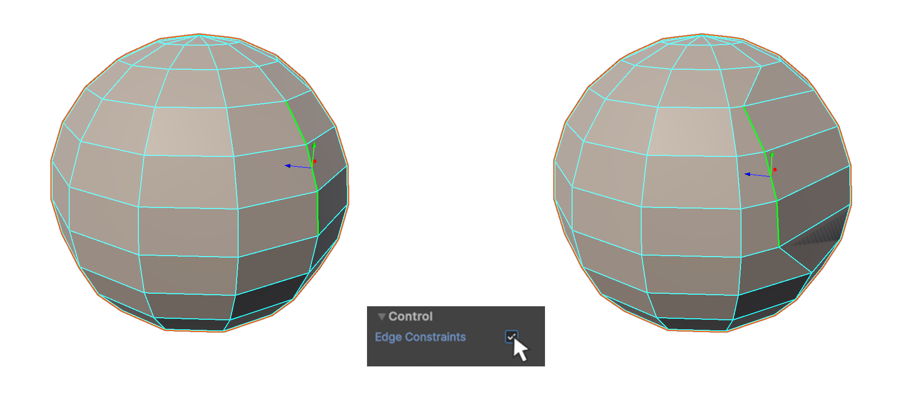 Vertex Camera Based Select Off